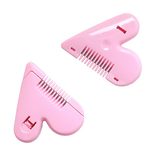 Heart Shaped Bangs Trimmer With Adjustable Length Plastic Hair Comb For Children - Product Image 3