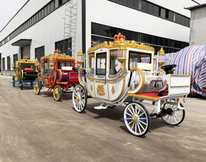 Carruaje Eléctrico de Lujo para Recorridos Turísticos, Elegante Buggy Real, Carroza Eléctrica de Lujo Estilo Cenicienta, Fabricante Chino - Product Image 6
