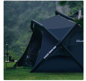 Tente sphérique gonflable pour le camping en plein air, tente gonflable portable pour le camping, protection contre les tempêtes de pluie - Product Image 4