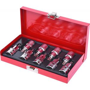 KS TOOLS - 918.1385 1/2 ''CHROME plus Bit socket Torx T20-T60 (9 pcs) - EAN 4042146359716 HAND SOCKETS 1/2" - Product Image 1