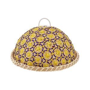 Plateau de nourriture en bambou avec couvercle à bas prix, couvercle de nourriture en bambou fabriqué au Vietnam artisanat en gros - Product Image 3