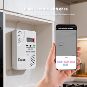 Détecteur de gaz ABS intelligent 4G, détection de méthane, alarme sonore et visuelle, application de contrôle à distance, 12V, durée de vie du capteur de 5 ans, pour la maison, la cuisine - Product Image 4
