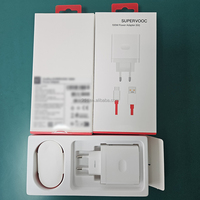 Chargeur Super Rapide Original 100W pour Oneplus USB Charge Rapide Adaptateur d'Alimentation Supervooc