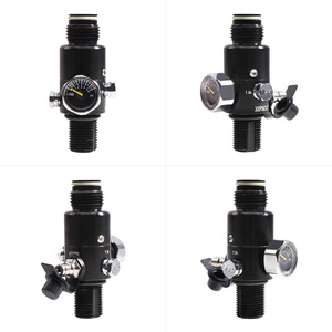 Регулятор давления HPAT <span class=keywords><strong>PCP</strong></span> для баллонов, алюминиевый, резьба M18*1.5, низкого давления, клапан 300PSI, контроль газа - Product Image 5