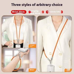 Cordón de teléfono móvil dos en uno, chaqueta de PVC de <span class=keywords><strong>2m</strong></span>, <span class=keywords><strong>Cable</strong></span> de datos de carga Pd66W rápido para <span class=keywords><strong>Apple</strong></span>, cuello colgante, muñeca de carga cruzada - Product Image 3