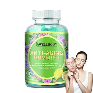 Compléments Anti-Âge en Gélifiés Lumineux Wellbody Multivitamines Jeunesse pour une Peau Éclatante OEM/ODM Vitamines en Bonbons pour la Peau Collagène Hydrolysé - Product Image 1