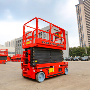 Electric Mobile Self Propelled Auto <b>Scaffolding</b> Rough Terrain Aerial Work Platform Tracked Scissor Lift - Product Image 1