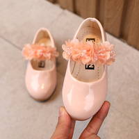 Chaussures de performance noires pour enfants, style coréen, avec strass, pour petites filles, collection princesse, en promotion