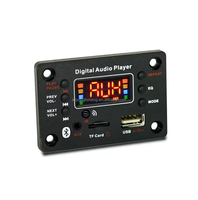 Stock 12V sans fil 5.0 carte décodeur MP3 voiture Audio USB TF FM Radio Module écran couleur lecteur MP3 avec télécommande