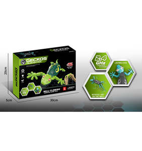 壁を登るヤモリ型充電式赤外線リモコンロボットおもちゃ、壁を登るいたずら動物ヤモリRCロボットインタラクティブキッズ - Product Image 6