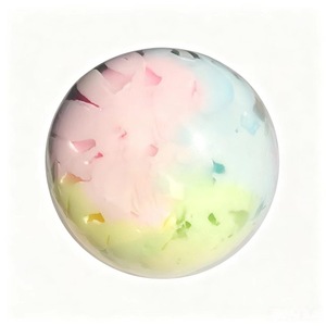Jouet anti-stress sphérique en forme de boule à peau croustillante, fait à la main, pour les employés de bureau et les enseignants, unisexe, à partir de 14 ans, en argile peinte TPRPP - Product Image 4