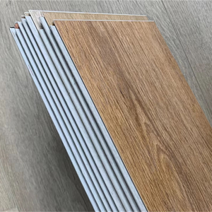 Revêtement de sol hybride SPC imperméable de 12 mm d'épaisseur avec <span class=keywords><strong>sous</strong></span>-couche en mousse, isolation acoustique pour utilisation en usine industrielle - Product Image 1