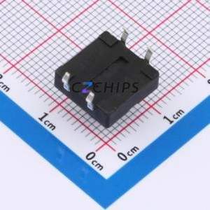 TSA12111-085B512BA Tactile Switch Through hole-4P,11.7x11.5mm Switch Single Pole Single Throw Round Button 2.8N 11.7mm - Product Image 2