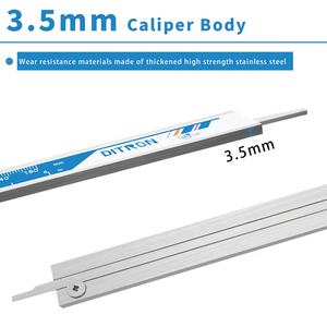 Pinza digitale IP54 impermeabile pinza ad alta precisione strumento di misura 150mm/6 "in acciaio inox Vernier pinza - Product Image 4