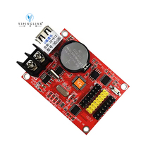 Tarjeta de Control de Pantalla LED de Color Único y Doble HD-U60 de Alta Calidad con Software HD2016 para Disco U