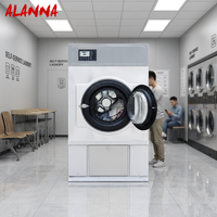 Machine à sécher le linge entièrement automatique, sécheuse industrielle commerciale pour hôtel, pour buanderie, boîtier en acier inoxydable