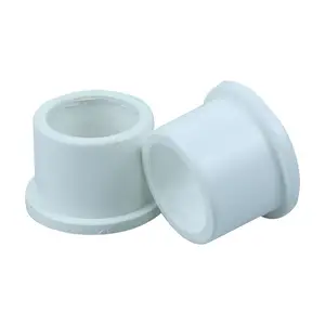 Bouchons d'extrémité en plastique en PVC Certificat ISO /CE ASTM 1/2 "-4" 75mm bouchons de tuyaux en PVC en plastique pour connexion