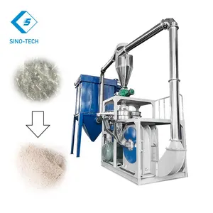 High Speed HDPE LDPE Pellets Plastic grinder Milling machine Pulverizer for rotomolding