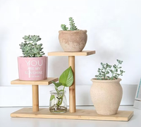 Chenzhu moderne décor à la maison vitré présentoir décoratif fleurs couronne et plantes étagère de rangement plante Pot support support de rangement