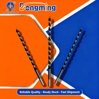 Foret hélicoïdal long DONGMING à tige hexagonale pour perçage profond, 6mm 8mm 10mm 230mm 400mm, pour bois dur et tendre