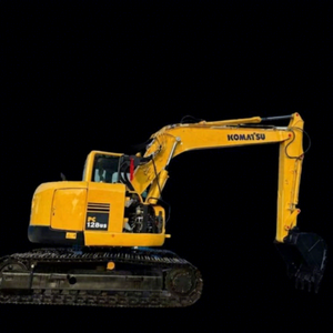 Excavadora de cadenas usada de fabricación japonesa para PC128US, 12.8T, multifuncional, miniexcavadora de alta eficiencia, lista para trabajar, con certificación CE y EPA. - Product Image 1