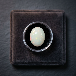 Opale d'Éthiopie naturelle certifiée AAA+ (11 carats) couleur blanc laiteux # 23 Gem144 - Product Image 2