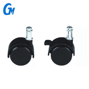 Roue à roulettes pivotante pour appareils ménagers, diamètre 1.5 pouces, 4mm 30mm 40mm 50mm, à broche de 2 pouces - Product Image 1