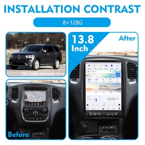 Navihua Infotainment Navigation <b>System</b> T-Style Screen Autoradio Interior Kit Upgrade Audio for Dodge Durango 2014-2016 - Product Image 6