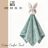 Linda Manta de Peluche de Oveja Beige para Bebés y Niños, Toalla de Confort Suave, Manta de Animales de Peluche