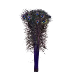 Tinto <span class=keywords><strong>di</strong></span> coda naturale occhio <span class=keywords><strong>di</strong></span> <span class=keywords><strong>pavone</strong></span> piuma per festa <span class=keywords><strong>di</strong></span> carnevale casa matrimonio centrotavola natale vaso <span class=keywords><strong>di</strong></span> natale decorazione artigianale artigianale floreale - Product Image 1