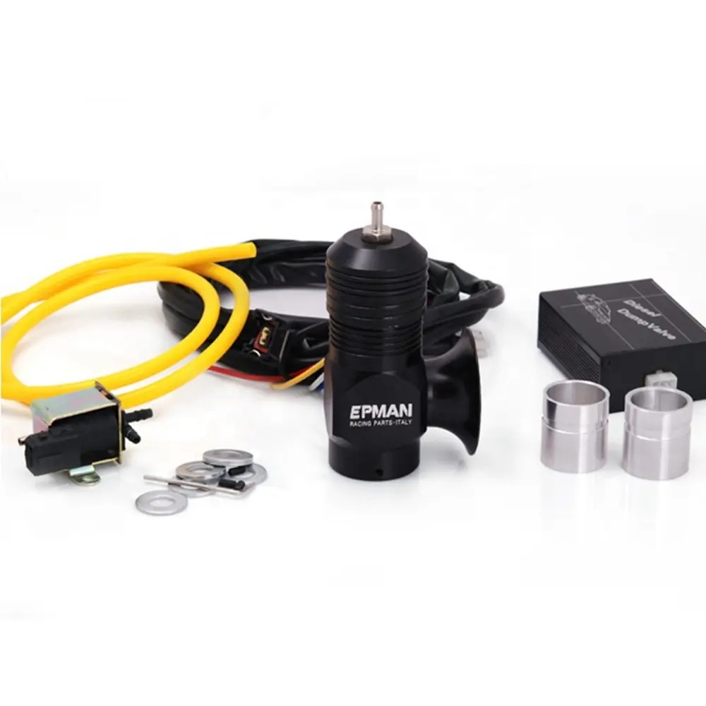 EPMAN-universale Turbo Diesel elettrico valvola di scarico BOV Kit EP-DBBOV1002 nero