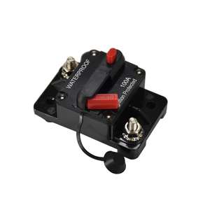 Disjoncteur Audio stéréo pour bateau Auto, 30 — 300 A, prise de réinitialisation manuelle, 50A, pour <span class=keywords><strong>voiture</strong></span> - Product Image 2