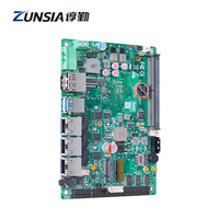 Zunsia Intel 12th Gen Intel X7425E carte mère industrielle 2LAN 6COM 2 * DDR5 N97/N305 3.5 pouces carte mère d'ordinateur intégré