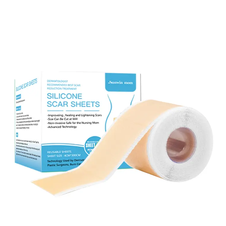 Scars Care Scar Sheets OEM Wholesale Silicone Care Removal Gel Sheets Patches for Scars Recovery