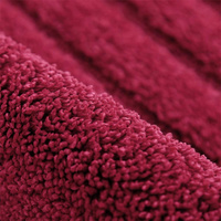 Tapis de bain modernes lavables et touffetés 30x18 pouces/24x17 pouces, lot de 2, en polyester, absorbants, doux, antidérapants, adaptés aux animaux domestiques, pour la maison et l'hôtel