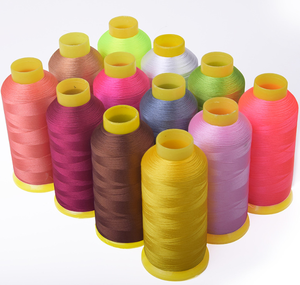 Yüksek mukavemetli 120D/2 fabrika doğrudan sağlamak Polyester nakış makinesi ipliği dikiş için - Product Image 1