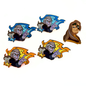 EVER ROCK - Broches de esmalte personalizados de <span class=keywords><strong>Calcifer</strong></span> de la película, insignias de solapa de elfo de fuego de anime japonés, fundición de metal duro, impresión tipográfica - Product Image 2