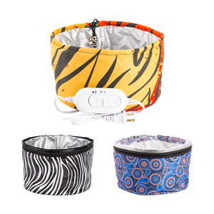 Bonnet chauffant électrique pour soins capillaires à domicile avec fonction de chauffage et contrôle de température réglable - Product Image 5