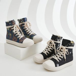 Chaussures Unisexe Tendance 2025 – Baskets Décontractées en Toile à Plateforme Basse avec Fermeture Éclair pour Femme - Product Image 5