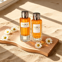Échantillon Gratuit - Bouteille de Parfum Vide en Verre Rechargeable 100ml avec Étiquette Personnalisée