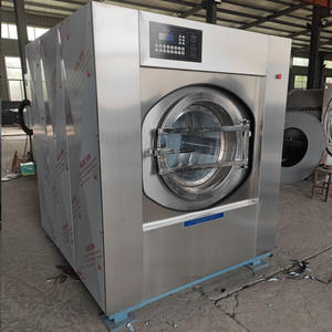 Lavadora Industrial de 50 kg de Acero Inoxidable, Totalmente Automática, Equipo Comercial para Ropa de Hotel - Product Image 1