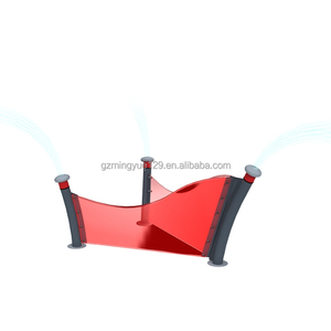 Aspersores rotativos de algas marinas de acero inoxidable para exteriores, almohadilla para salpicaduras de justificación, dispositivos de pulverización de <span class=keywords><strong>agua</strong></span> para parques acuáticos - Product Image 6