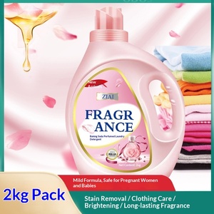 <span class=keywords><strong>Detersivo</strong></span> per Bucato al Bicarbonato di Sodio Profumato, Bottiglia da 2kg, 4 Jin, Rimozione Profonda delle Macchie, Lavaggio in Lavatrice, Fragranza Tutto in Uno - Product Image 5