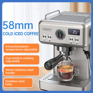Machine <span class=keywords><strong>à</strong></span> café H10A italien semi-automatique maison et entreprise double usage chaud et froid double température <span class=keywords><strong>mousseur</strong></span> <span class=keywords><strong>à</strong></span> <span class=keywords><strong>lait</strong></span> intégré - Product Image 2