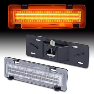 Luces LED <span class=keywords><strong>de</strong></span> Marcador Lateral para Guardabarros Delantero para Chevy Camaro LT, RS, Sport, Iroc-Z, Z28 Coupé Convertible 1982-1992, Marcador <span class=keywords><strong>de</strong></span> Parachoques Lateral - Product Image 3