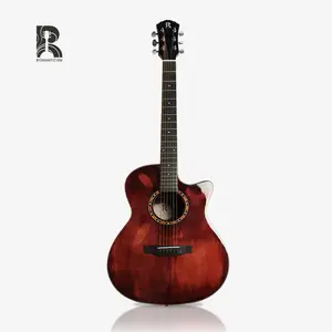 China factory Mahogany Solid Spruce GA shape 41 inch acoustic guitar Professional guitar acoustic steel string guitar