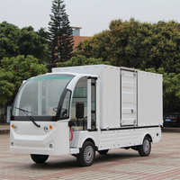 Camionnette utilitaire électrique mini cargo à moteur AC 7,5 kW 72 V, batterie lithium 48 V 150 Ah de type ouvert, capacité de charge 1 tonne, à vendre