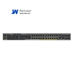 Hot bán C2960X-24PSQ-L 24 cổng PoE Gigabit Ethernet Lớp 2 truy cập chuyển đổi WS-C2960X-24PSQ-L
