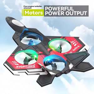 Nouvel avion télécommandé, avion en mousse acrobatique, lumières colorées, modèles rechargeables, drone résistant aux chutes - Product Image 4