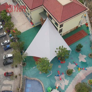 Stadium Roof <strong>Fabric</strong> PVDF PTFE ETFE <strong>Tensile</strong> Shade Membrane <strong>Canopy</strong> <strong>Structure</strong> Tensioned Shade Umbrella Membrane <strong>Structure</strong> - Product Image 3